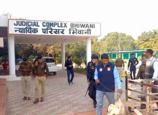 Bomb Threat: भिवानी कोर्ट को बम से उड़ाने की धमकी Bhiwani News