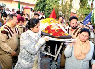 अमर सेवा: माता जगदेव कौर इन्सां की पार्थिव देह मेडिकल रिसर्च हेतु दान Body Donation