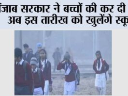 Punjab Winter Holidays