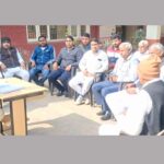 धारूहेड़ा थाना परिसर में पुलिस, पंचों व सरपंचों की बैठक आयोजित Rewari News