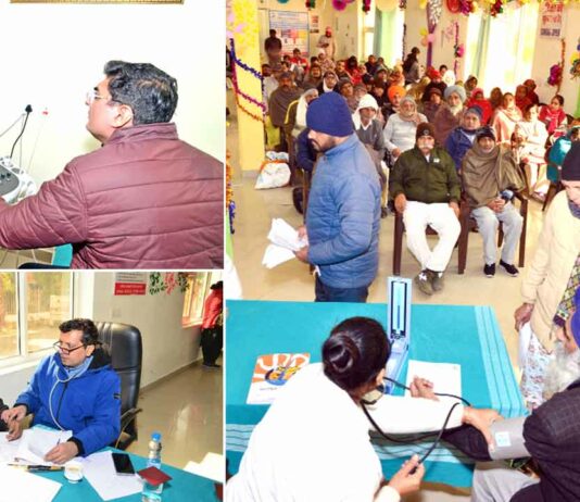 Free Health Check-up Camp