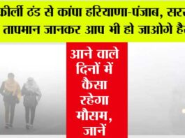 Haryana Punjab Weather