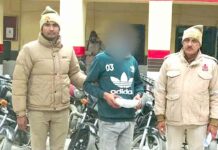 205 ग्राम अवैध गांजा बरामद, तस्कर गिरफ्तार Kairana News