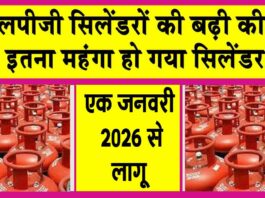 LPG Price Hike: नए साल का नया तोहफा! LPG की कीमतें बढ़ी , 111 रुपये महंगा हुआ सिलेंडर! LPG Price Today