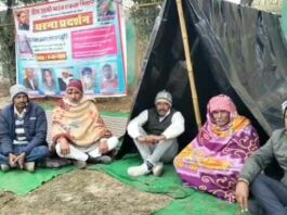 नौकरी-वेतन के लिए कड़ाके की ठंड में अनशन पर डटे 50 वर्षीय मनवीर सिंह Hanumangarh News