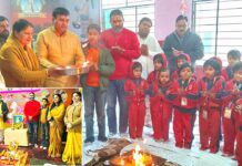 ज्ञानस्थली पब्लिक स्कूल में मनाया गया बसंत पंचमी व नेताजी सुभाष चंद्र बोस जयंती Mirapur News