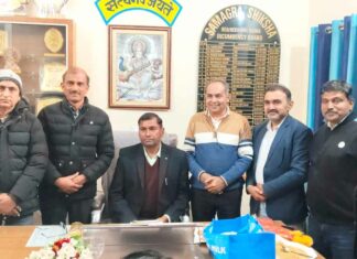 नव पदोन्नत खंड शिक्षा अधिकारी भागा राम ने संभाला रानियां का कार्यभार Rania News