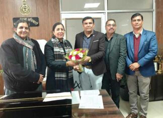 नाथूसरी चौपटा के बीईओ सतवीर सिंह ढ़िढारिया ने संभाला पदभार