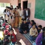 वसंत पंचमी पर बच्चों को पाठ्य सामग्री वितरण Hanumangarh News