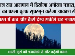 Supermoon: आज रात आसमान में दिखेगा अनोखा नज़ारा, 2026 का पहला वुल्फ सुपरमून करेगा आकाश रोशन Supermoon