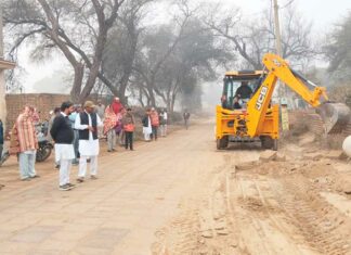 चक्का के बाशिंदों को अब नहीं उठानी पड़ेगी जलभराव की परेशानी, सीवर लाइन दबाने का कार्य शुरू Sirsa News