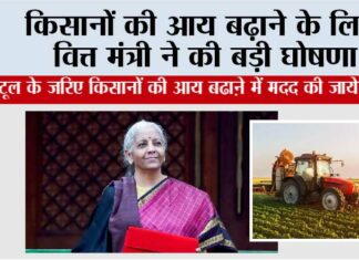 Aam Budget 2026: किसानों की आय बढ़ाने के लिए वित्त मंत्री ने की बड़ी घोषणा Aam Budget 2026