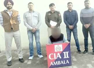 चोरी के 42 मामलों में वांछित आरोपी काबू Ambala News