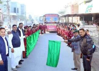 Educational Tour: परीक्षा पूर्व तनाव कम करने के लिए विद्यार्थियों ने किया बुढ़ा जोड़ व अंध विद्यालय का भ्रमण Hanumangarh News