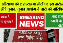 Haryana Rajya Sabha Election