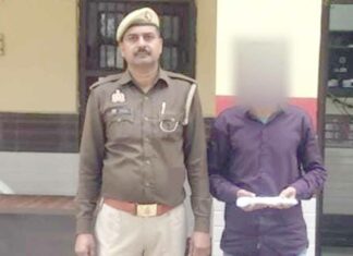 315 बोर का तमंचा व कारतूस बरामद, आरोपी गिरफ्तार Kairana