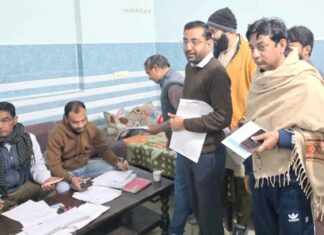 तहसीलदार ने एसआईआर कार्य का किया निरीक्षण, दिए निर्देश Kairana News