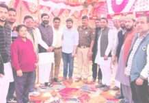 एसएचओ कैराना के बेटे अभिषेक सिंह के जन्मदिन पर ज्ञापित की शुभकामनाएं Kairana News