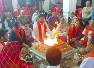 चतुर्थ वेद पारायण महायज्ञ एवं वैदिक रामकथा का शुभारंभ Kairana News