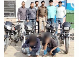 बाइक चोरी मामले में 2 आरोपी काबू, 4 चोरीशुदा बाइक बरामद Kaithal News