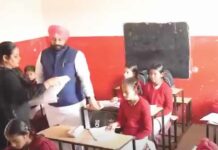 शिक्षा मंत्री हरजोत बैंस ने किया औचक निरीक्षण Ludhiana News