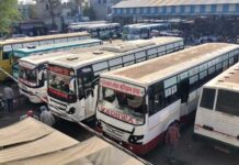 Bus Operators Strike: लोक परिवहन बस ऑपरेटर भी उतरे निजी बस ऑपरेटरों की हड़ताल के समर्थन में Hanumangarh News