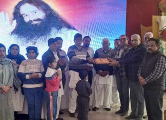 देहदानी संतोष रानी इन्सां की स्मृति में श्रद्धांजलि नामचर्चा संपन्न