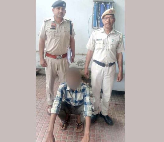 बैंक के सामने से मोटरसाइकिल चोरी करने के मामले में आरोपी गिरफ्तार Bhiwani Motorcycle Theft Case