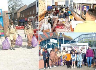 पावन एमएसजी गुरुमंत्र भंडारा माह की खुशी में इंग्लैंड की साध-संगत ने सफाई अभियान चलाया और लंदन में आयोजित हुई नामचर्चा Birmingham