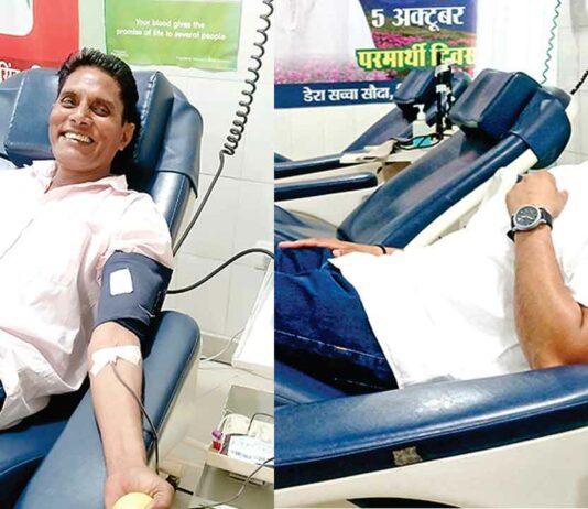 डबवाली के ब्लॉक मसीतां से गुरसाहिब इन्सां व मनप्रीत इन्सां ने मानवता भलाई में किया अहम योगदान