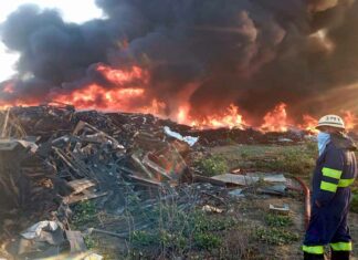 Gurugram Fire News: कांकरौला में कबाड़ गोदाम में लगी भीषण आग, दमकल विभाग की छह टीमों ने पाया काबू Gurugram Fire News