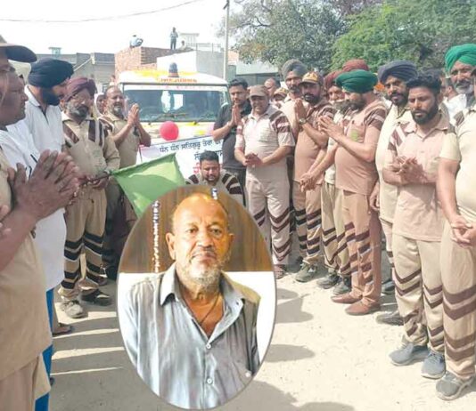 जीवन कुमार इन्सां ने गांव गोबिंदगढ़ जेजियां के पहले शरीरदानी बनने का प्राप्त किया गौरव Lehragaga News