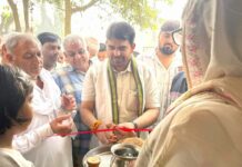 सिसाना में 1.86 लाख की लागत से बिछाई पाइपलाइन का किया उद्घाटन Kharkhauda News