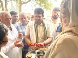 सिसाना में 1.86 लाख की लागत से बिछाई पाइपलाइन का किया उद्घाटन Kharkhauda News