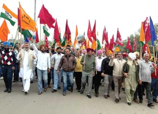 PRTC Employees: वेतन न मिलने पर भड़के पीआरटीसी कर्मचारी, रोष प्रदर्शन कर निकाला गुस्सा Patiala News