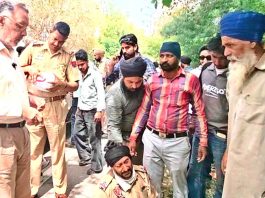 स्वास्थ्य मंत्री बने फरिश्ता, हादसे में घायल पुलिसकर्मी को दी फर्स्ट एड Patiala News