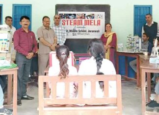 स्टीम मंच मेले में 6वीं से 8वीं के बच्चों ने दिखाई अपनी प्रतिभा Sirsa News