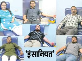 श्रीगंगानगर के इन सेवादारों ने जरूरतमंद के इलाज में सहयोग के लिए किया रक्तदान Sri Ganganagar News