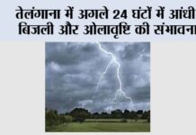 Telangana Weather News