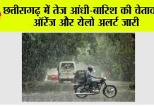 Chhattisgarh Weather Update