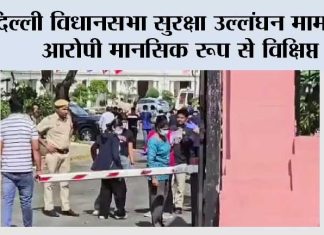 Delhi Assembly Security Breach