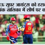 IPL 2026 Points Table