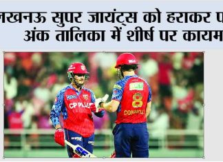 IPL 2026 Points Table