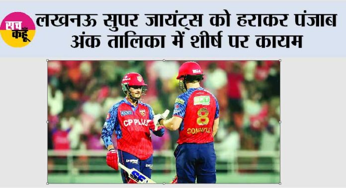 IPL 2026 Points Table