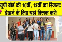 UP Board 10th Results