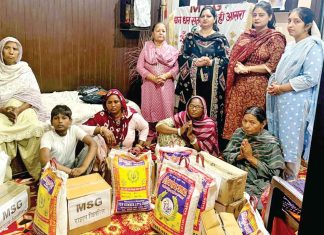 सरसा ब्लॉक के जोन-3 के इन सेवादारों ने की जरूरतमंद परिवारों की सहायता Sirsa News